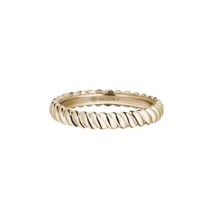 Rope Ring in Gold