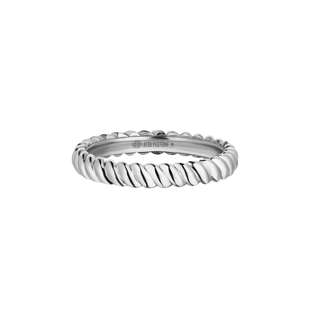 Rope Ring in Gold