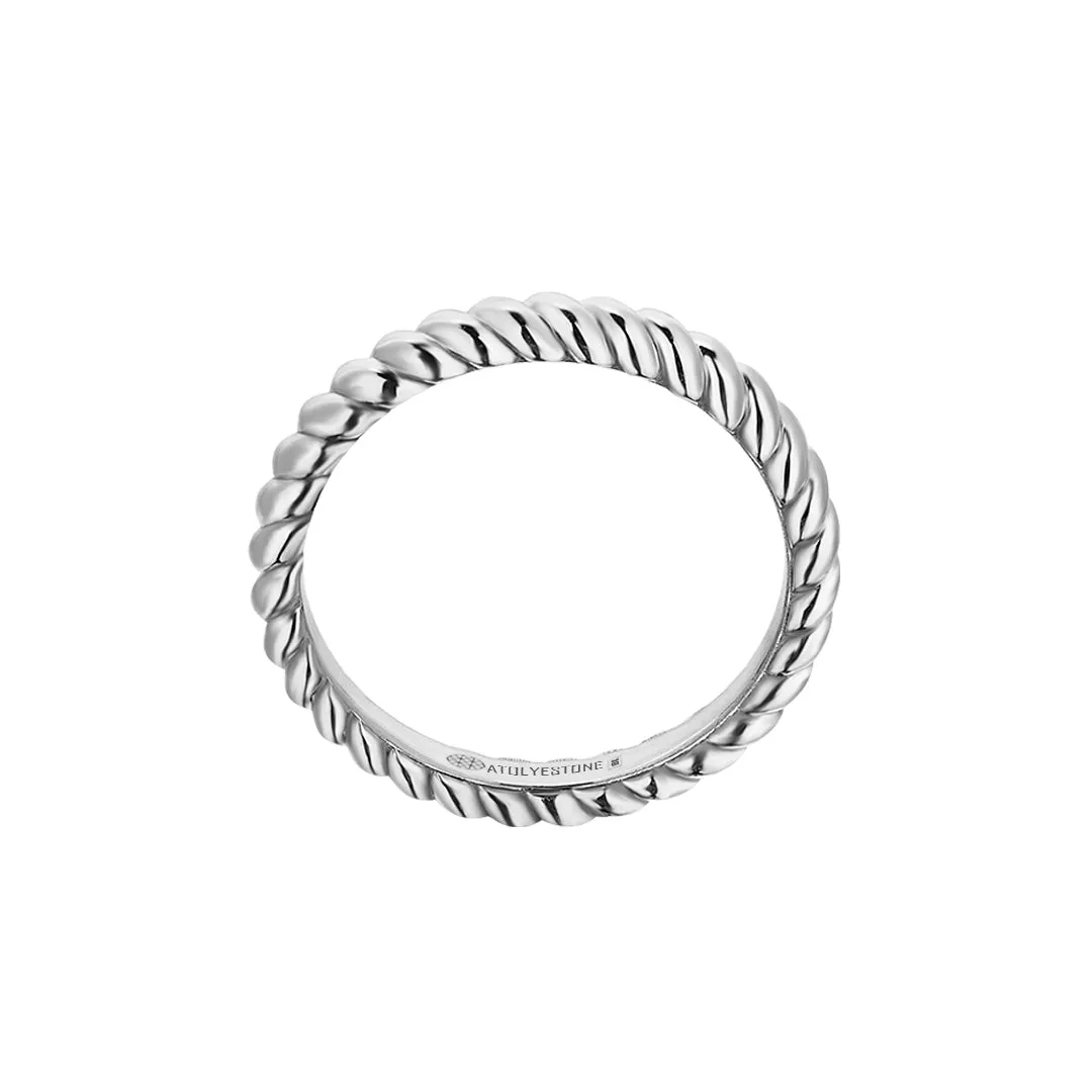Rope Ring in Gold