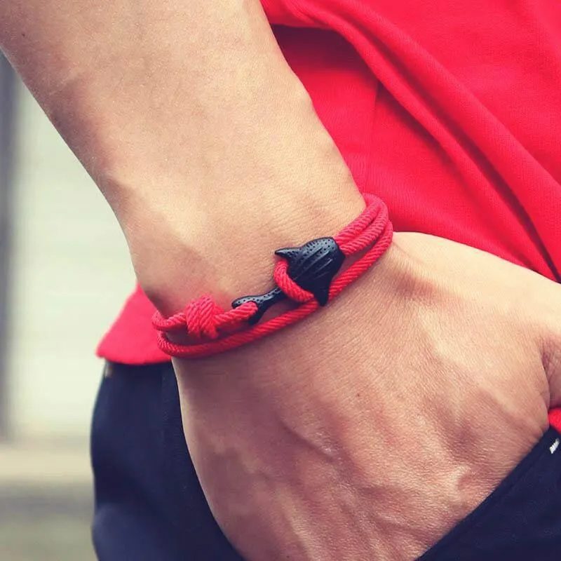 Save a Shark Bracelet | Whale Shark Milan Rope 14 Colors 🔥