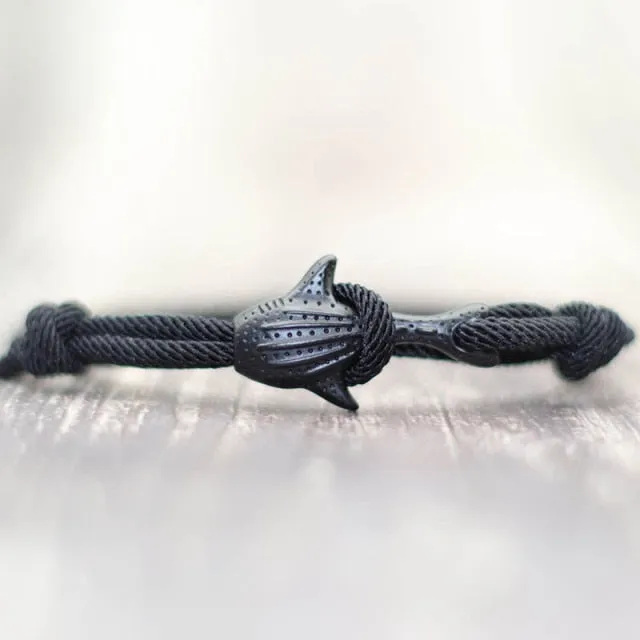 Save a Shark Bracelet | Whale Shark Milan Rope 14 Colors 🔥