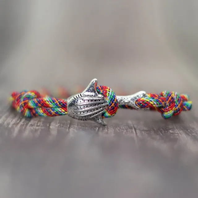 Save a Shark Bracelet | Whale Shark Milan Rope 14 Colors 🔥