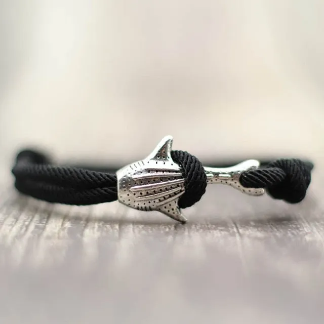 Save a Shark Bracelet | Whale Shark Milan Rope 14 Colors 🔥