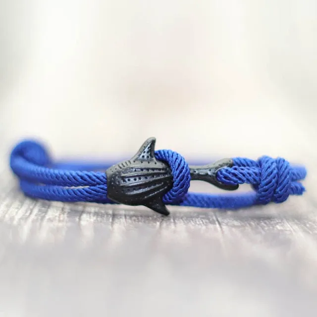 Save a Shark Bracelet | Whale Shark Milan Rope 14 Colors 🔥