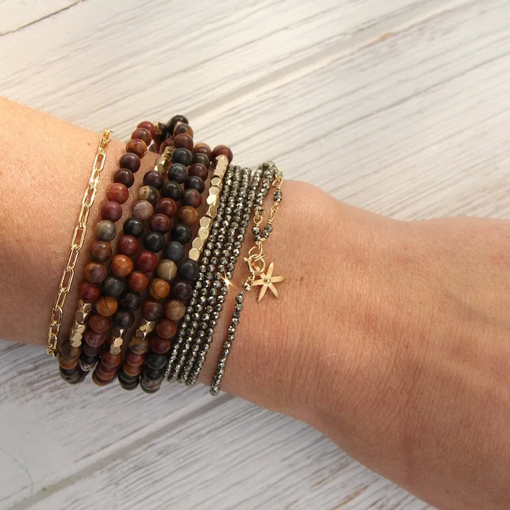 Scout Majestic Jasper Wrap Bracelet & Necklace