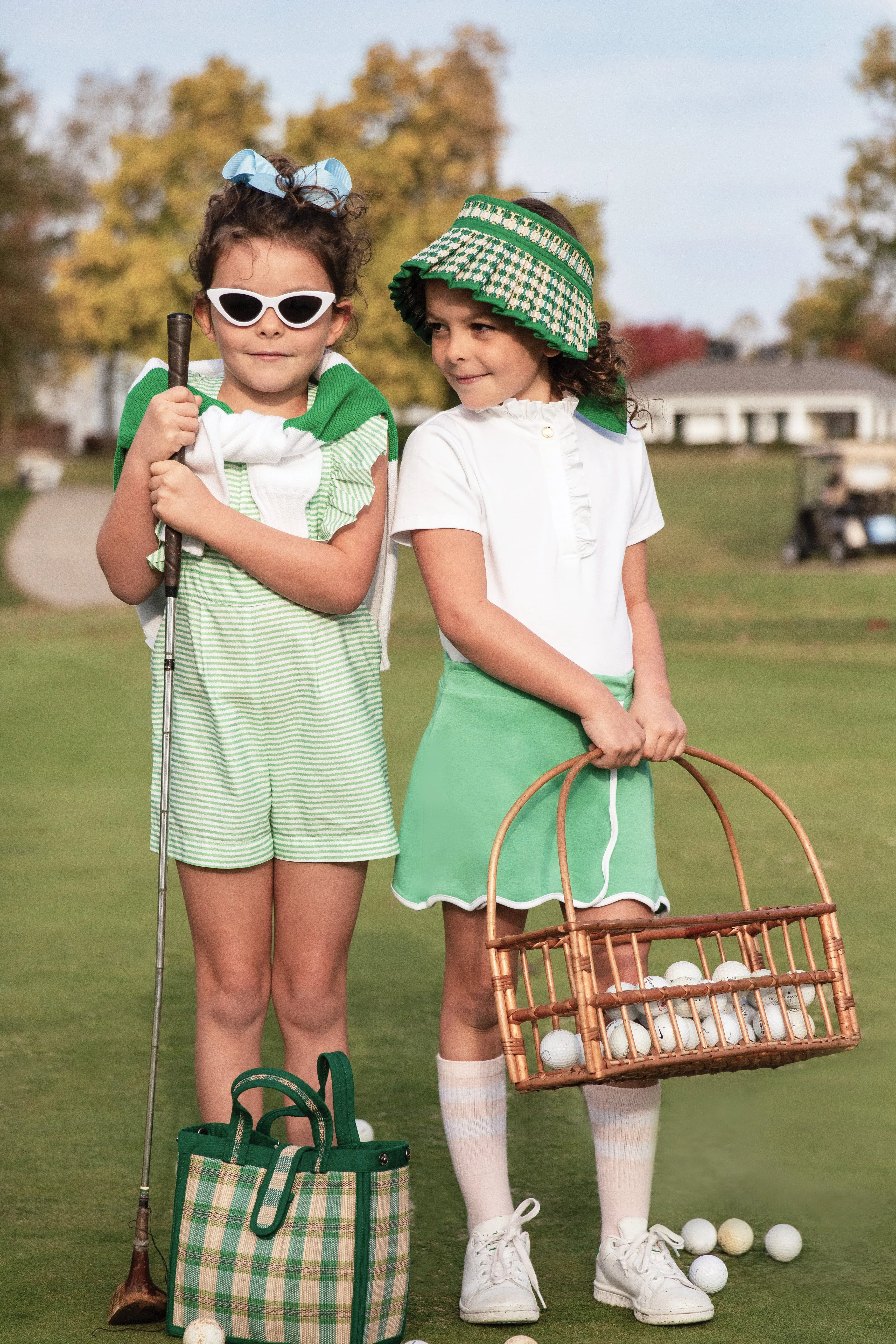 Shelter Island Cabana Sun Visor -- Green