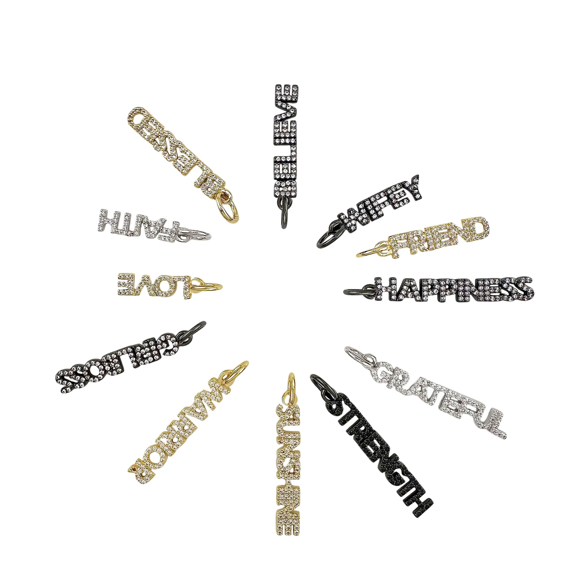 Shimmering Word Charms