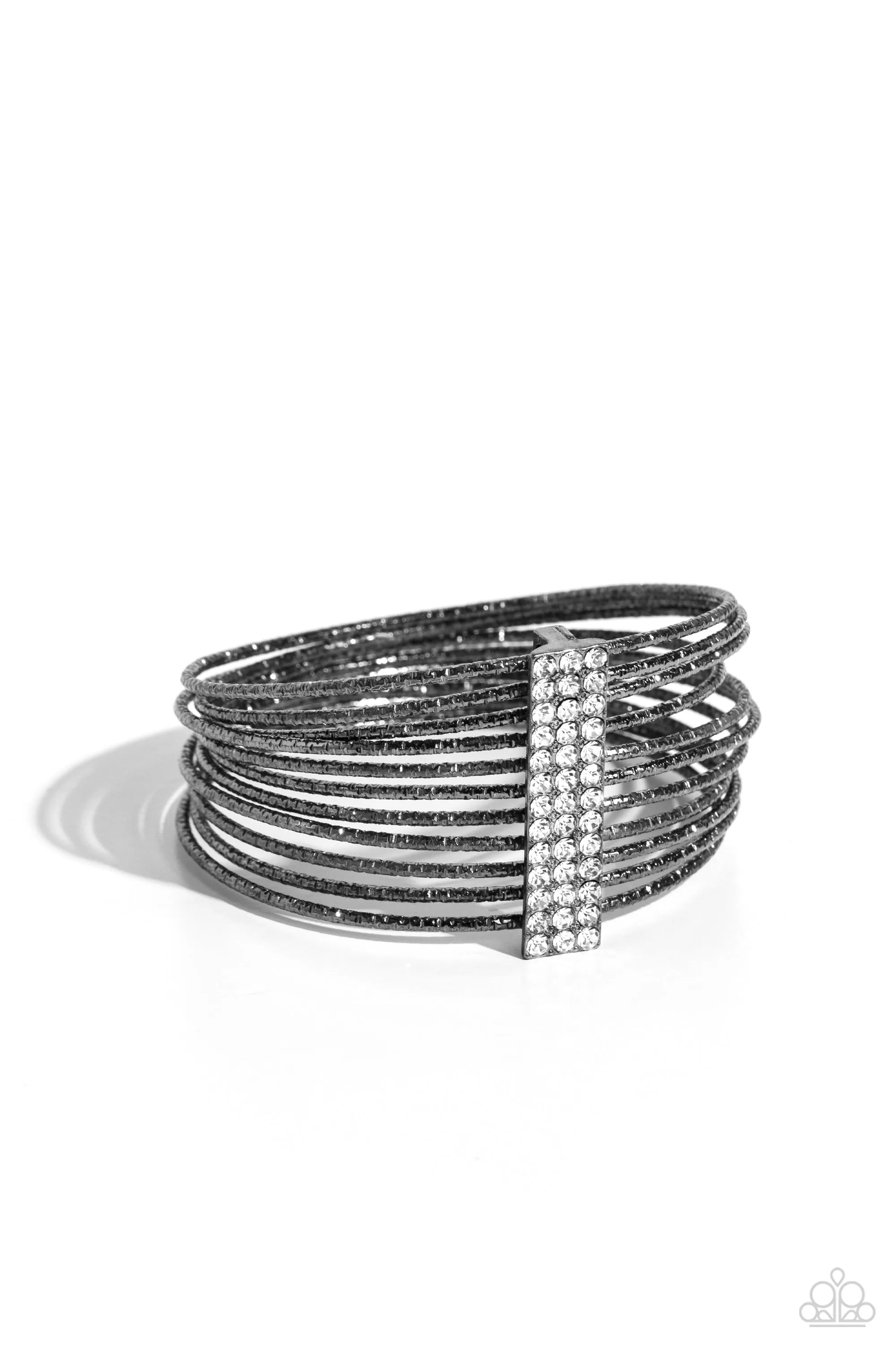 Shimmery Silhouette • Gunmetal