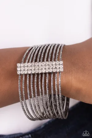 Shimmery Silhouette • Gunmetal