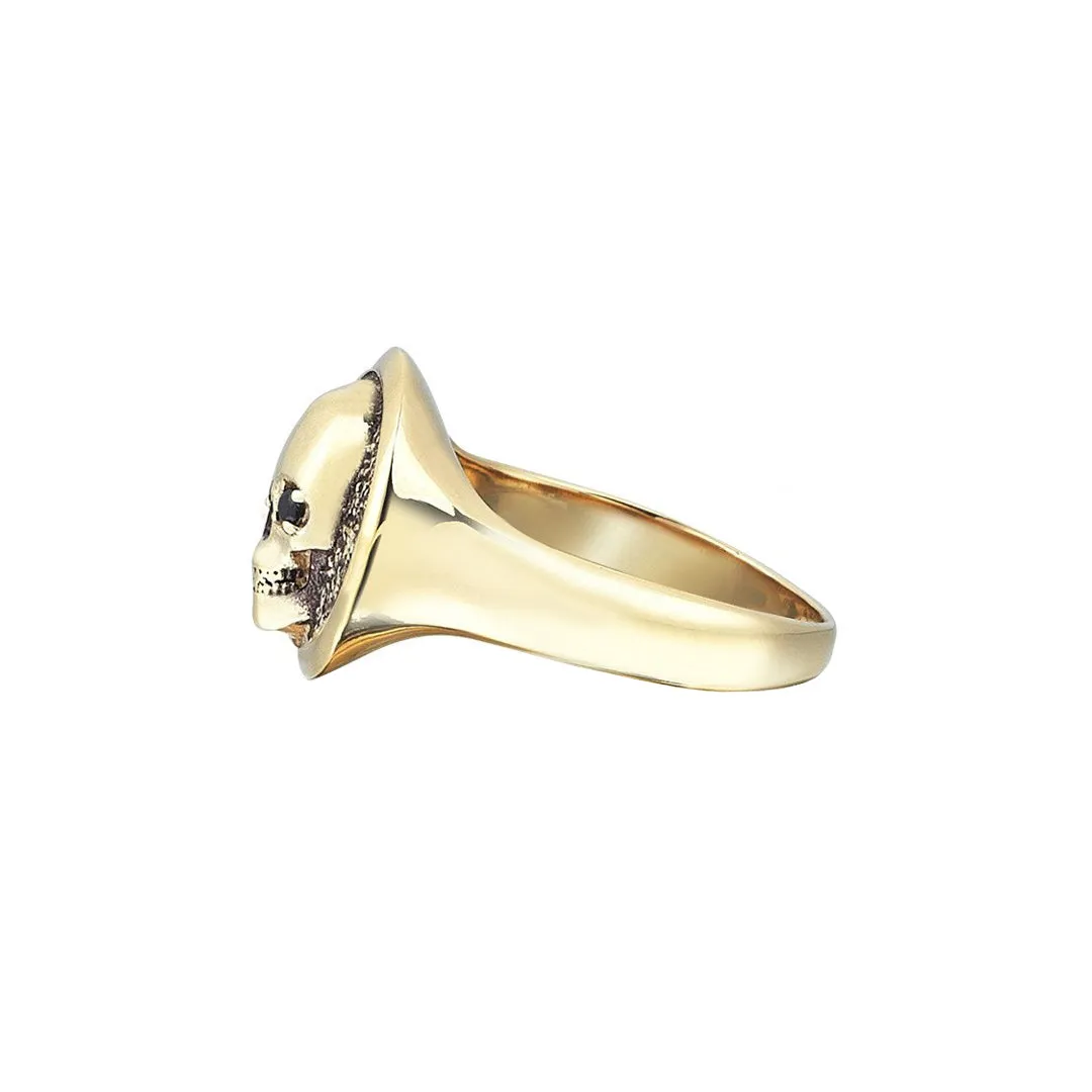Skull Ring - Solid Gold