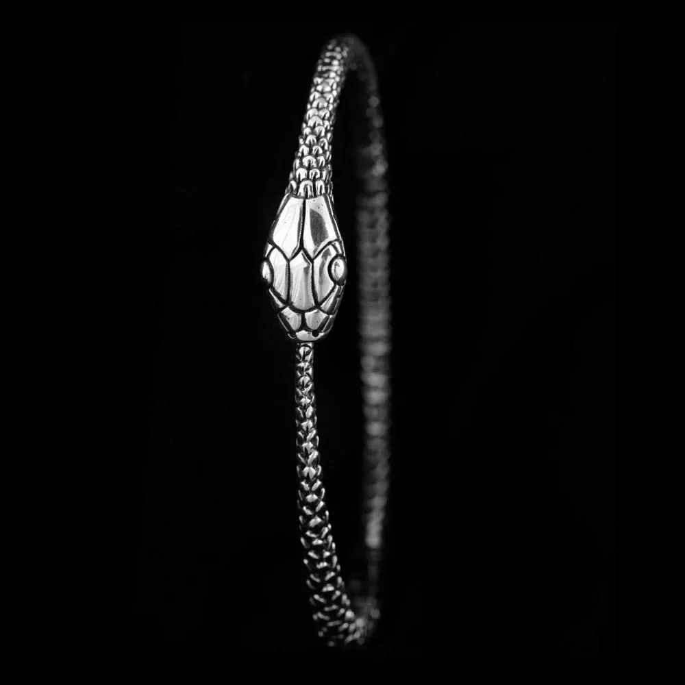 Snake Bangle Silver