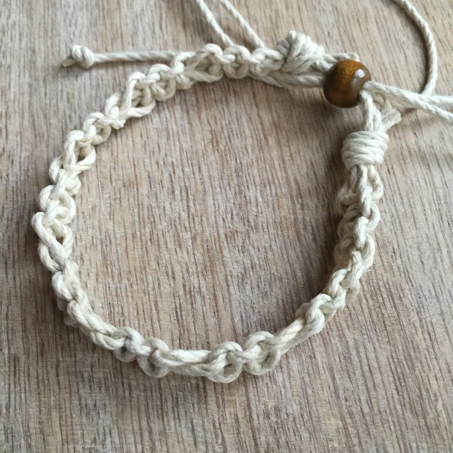 SoBe Thick Hemp Bracelet