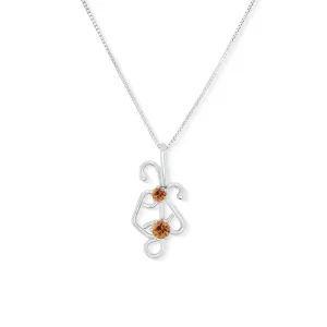 Spessartite Garnet Pendant