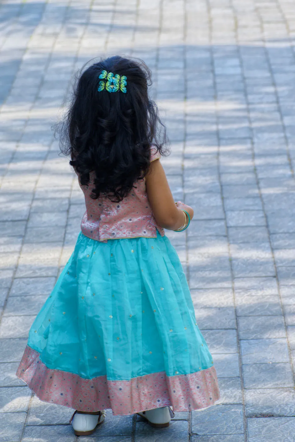 Srishti Pink with blue mini