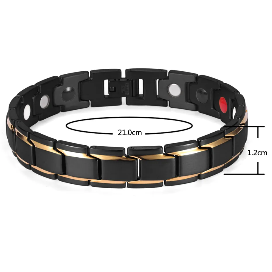 Stainless Steel 4 in 1 Magnetic Bracelet