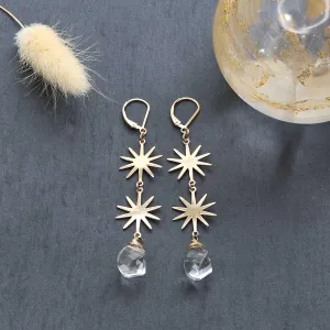 Starlight - Crystal Drop Earrings