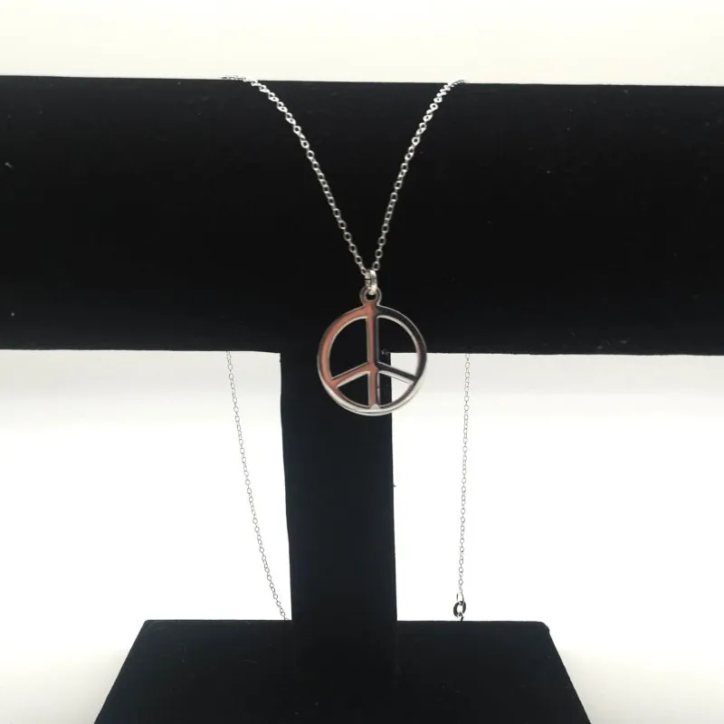 Sterling Silver Peace Pendant