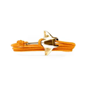 Sunrise/Bronze Manta Ray Clasp Bracelet