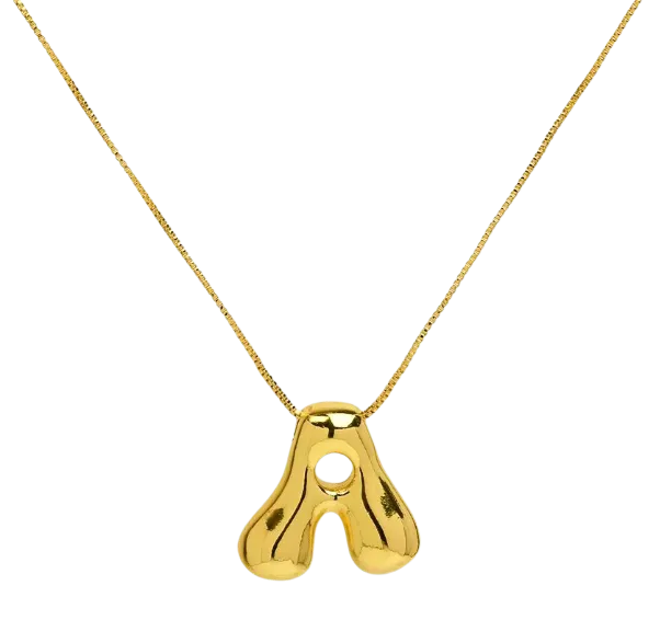 The Bubble Letter Necklace
