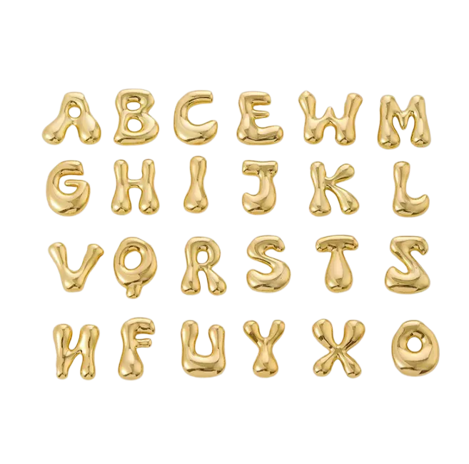 The Bubble Letter Necklace
