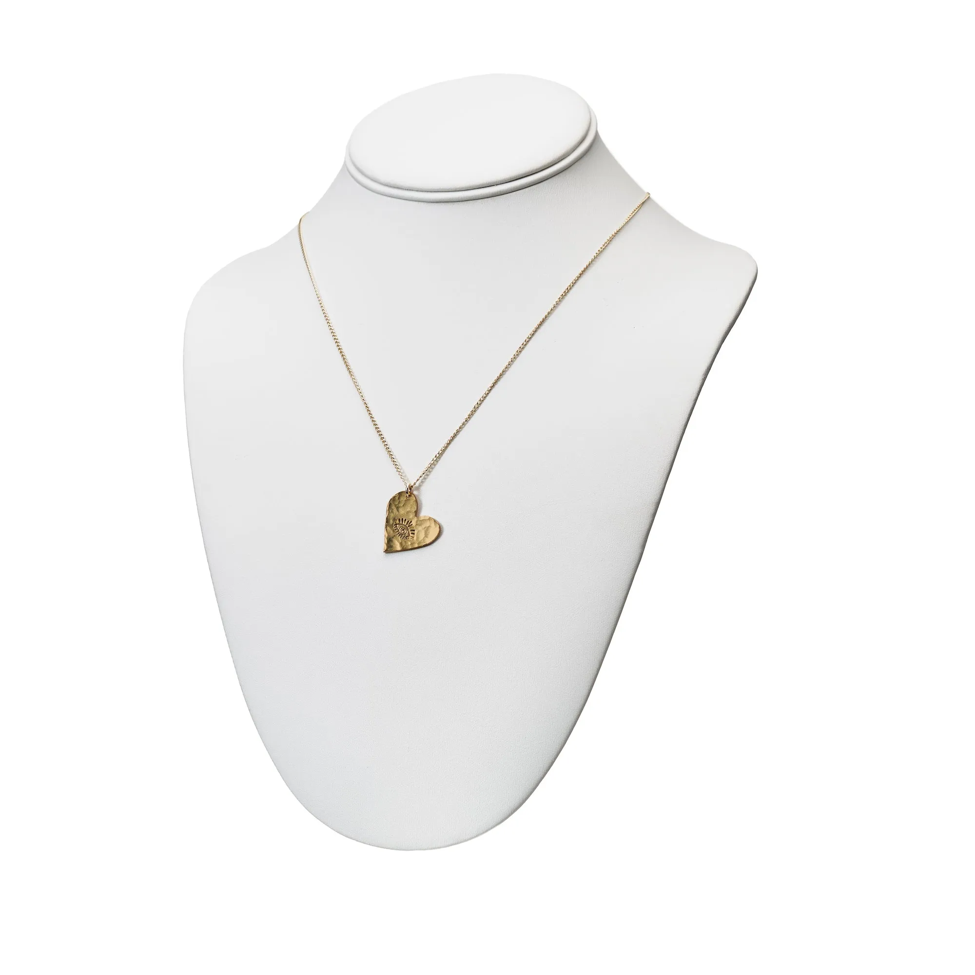 Third Eye Heart Necklace