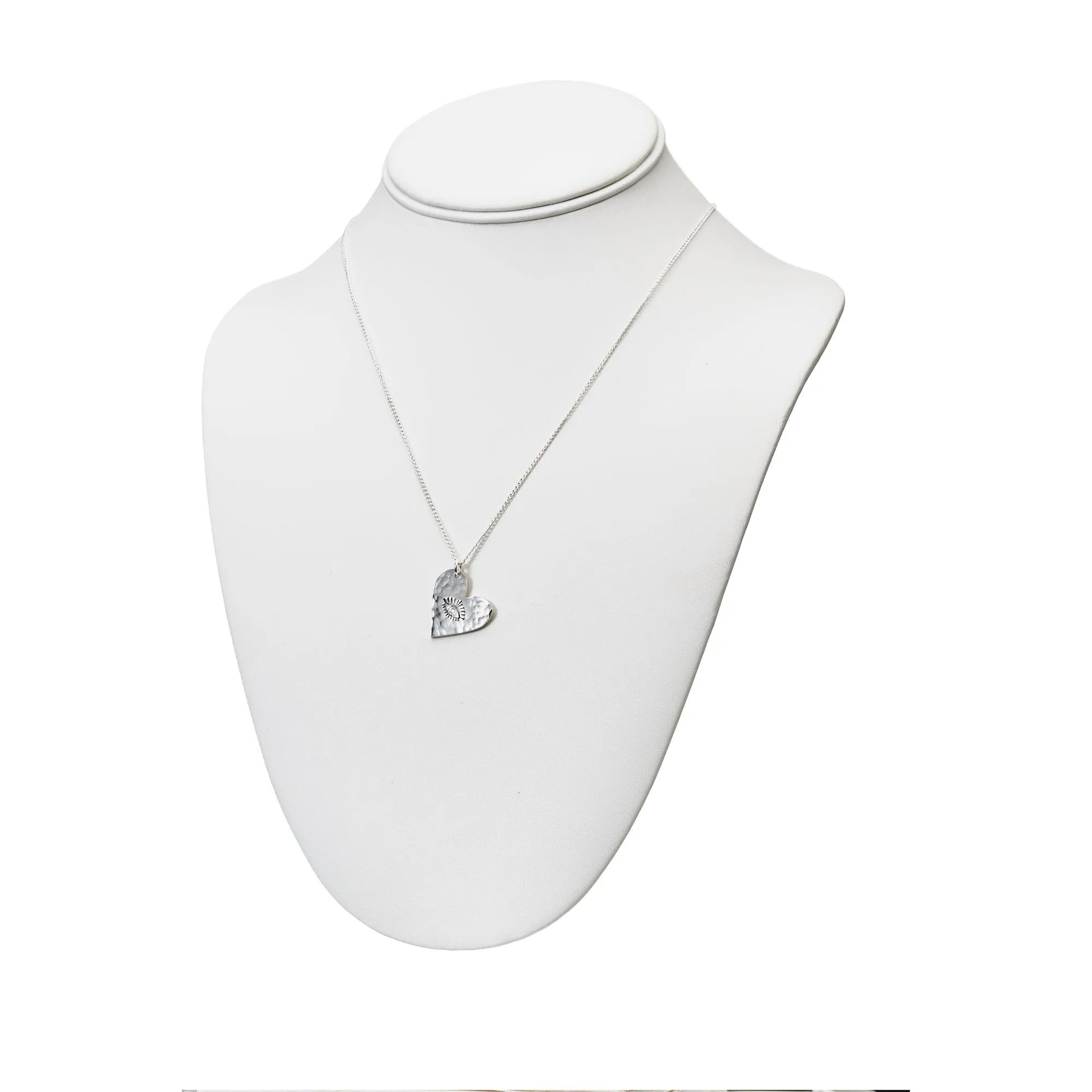 Third Eye Heart Necklace
