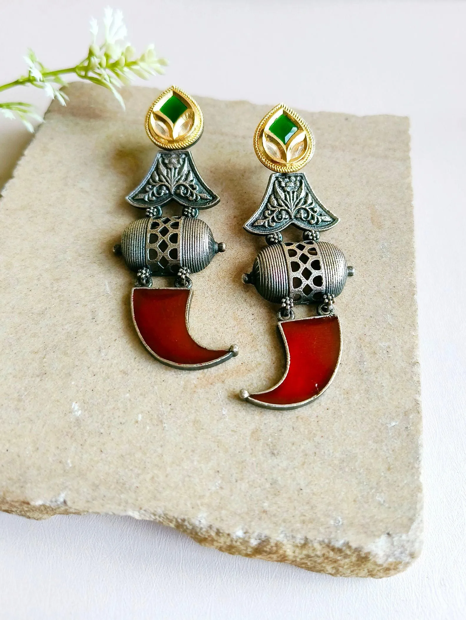 Tiger Claw Dangler Earrings | Sarichka