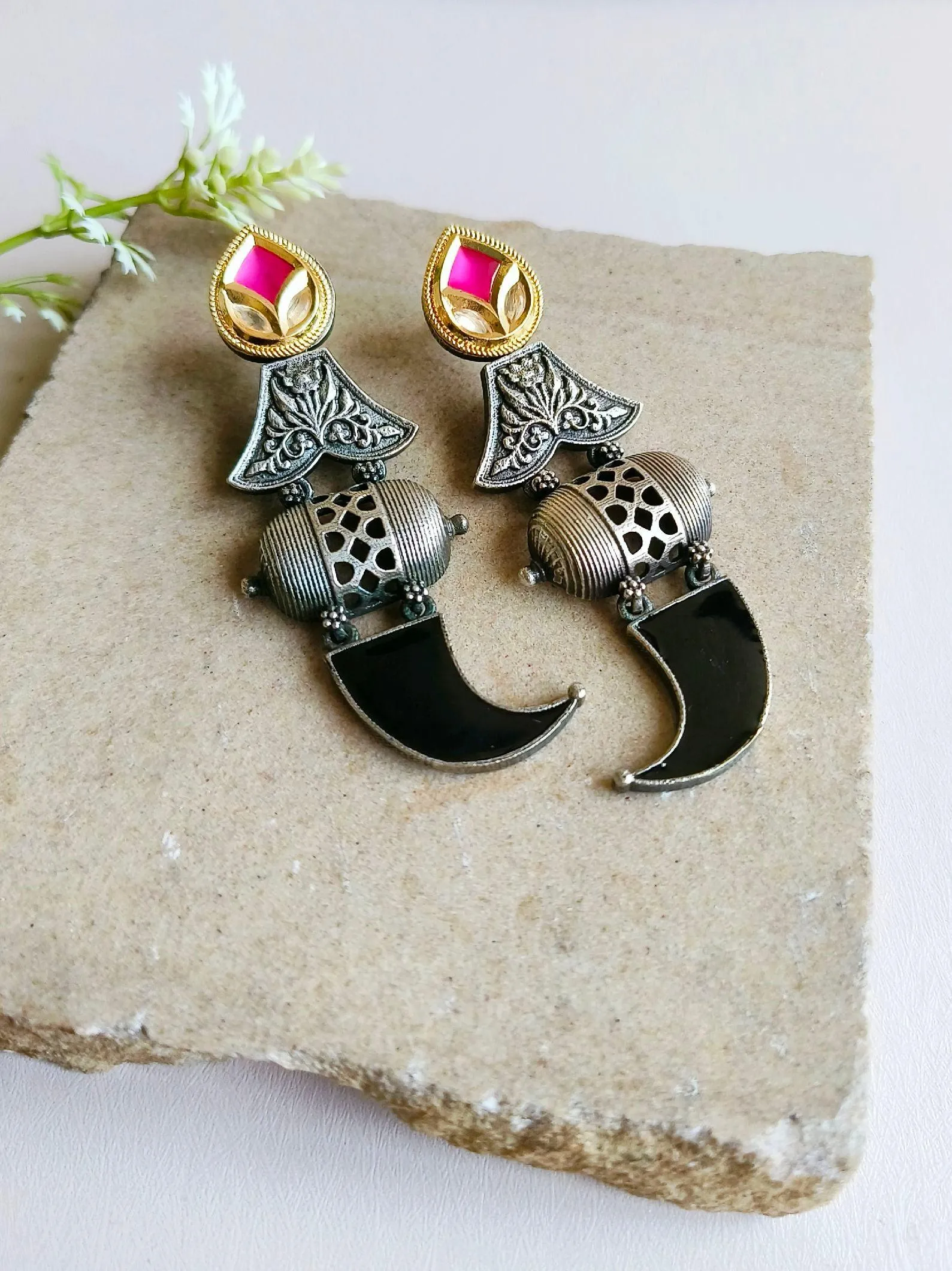 Tiger Claw Dangler Earrings | Sarichka