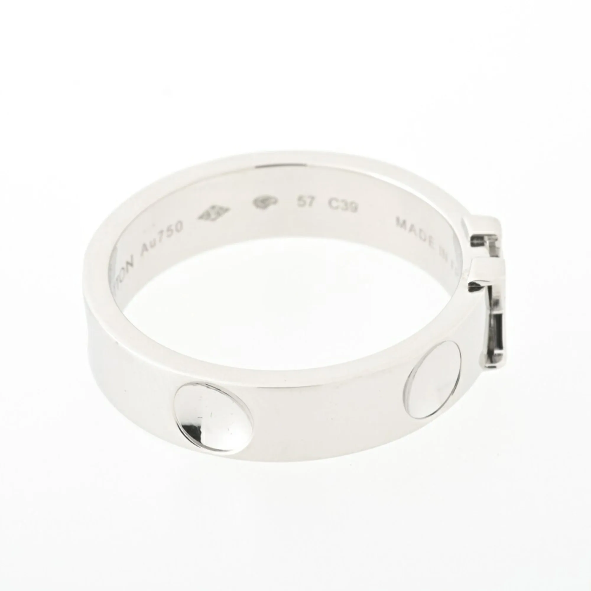 Trendy Inspired Louis Vuitton Ring Bergen Preinte Lv Q9k97k White Gold