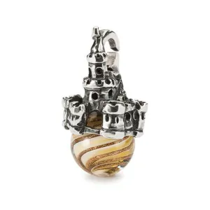 Trollbeads Silver Sandcastle Pendant