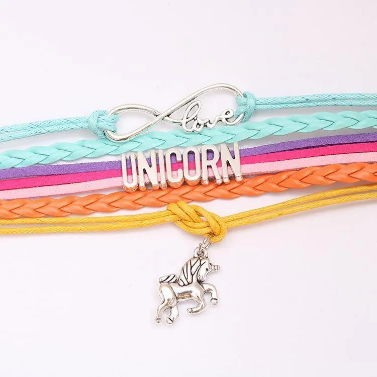 Unicorn Love Rainbow Bracelet