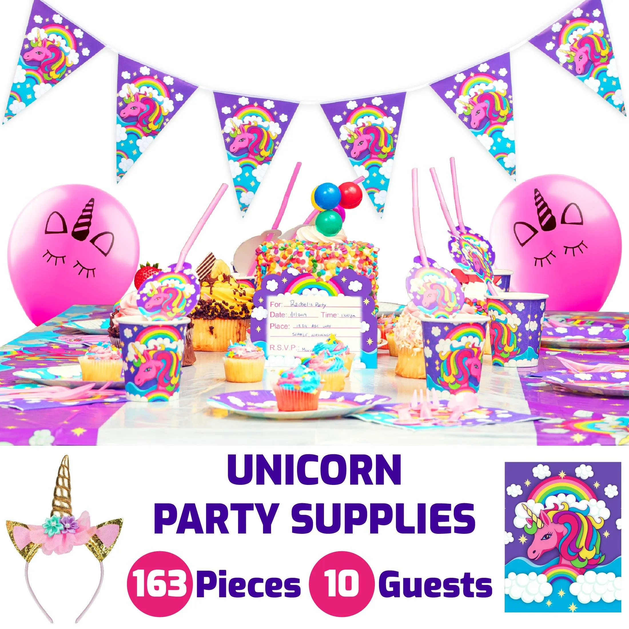 Unicorn Party Pack