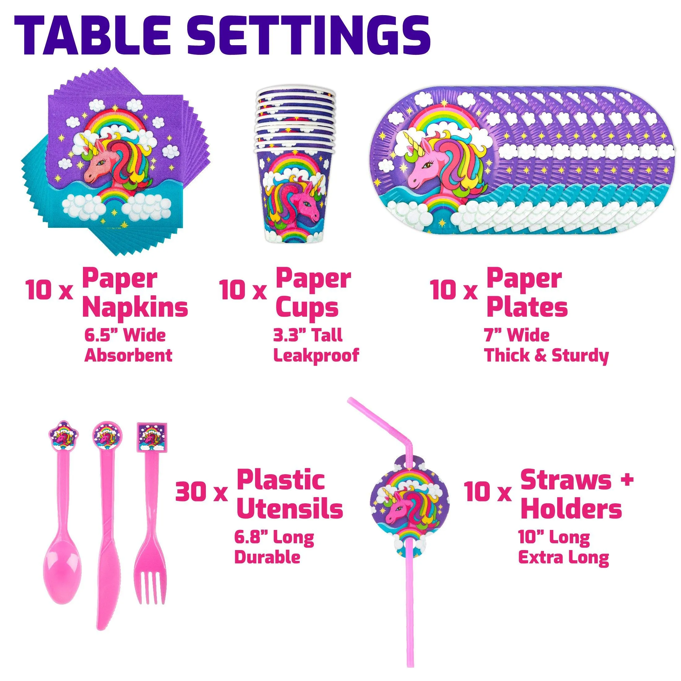 Unicorn Party Pack