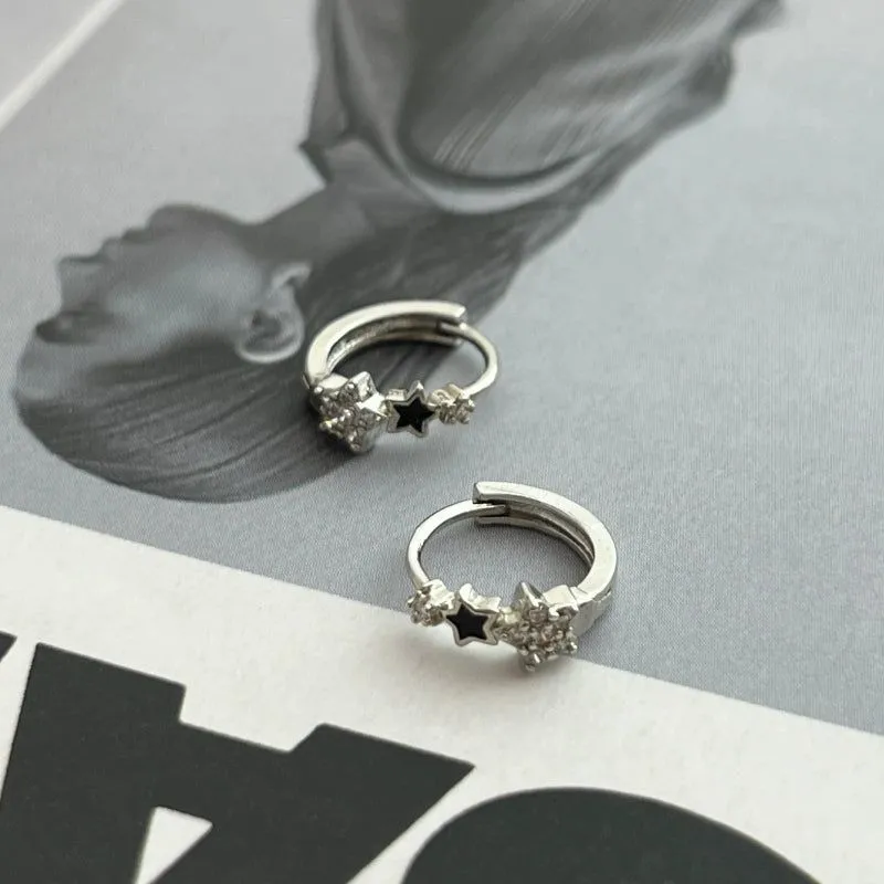 Unique Metal Star Earrings