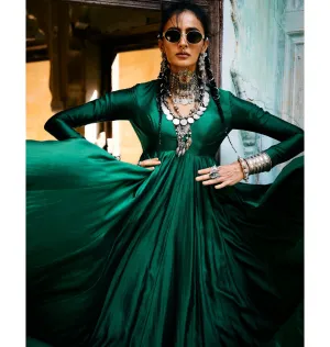 Vaidehi Silk Plain Anarkali