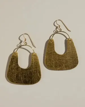 Vintage Gold Nora Earrings - Gold