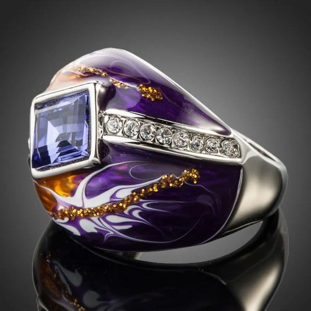 Wedding Occasion Oil Painting Ring