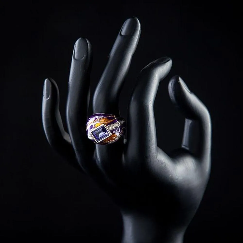 Wedding Occasion Oil Painting Ring