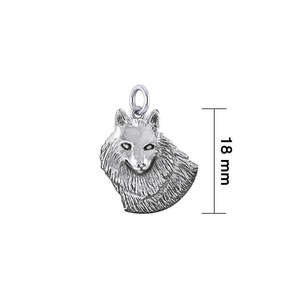 Wonderful Wolf Sterling Silver Charm TCM685