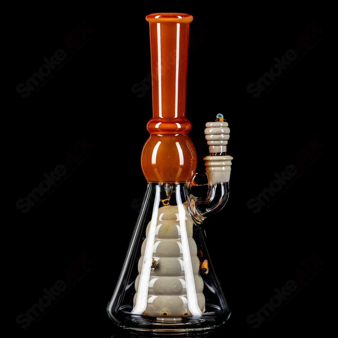 Worked Bee Hive Beaker (2024) By Joe P Glass