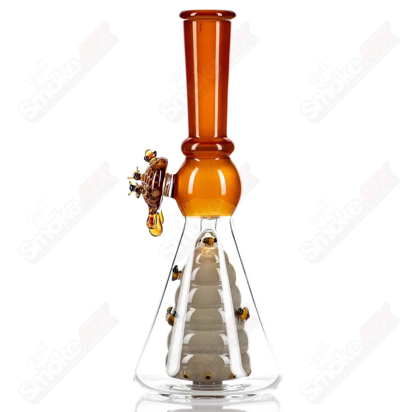 Worked Bee Hive Beaker (2024) By Joe P Glass