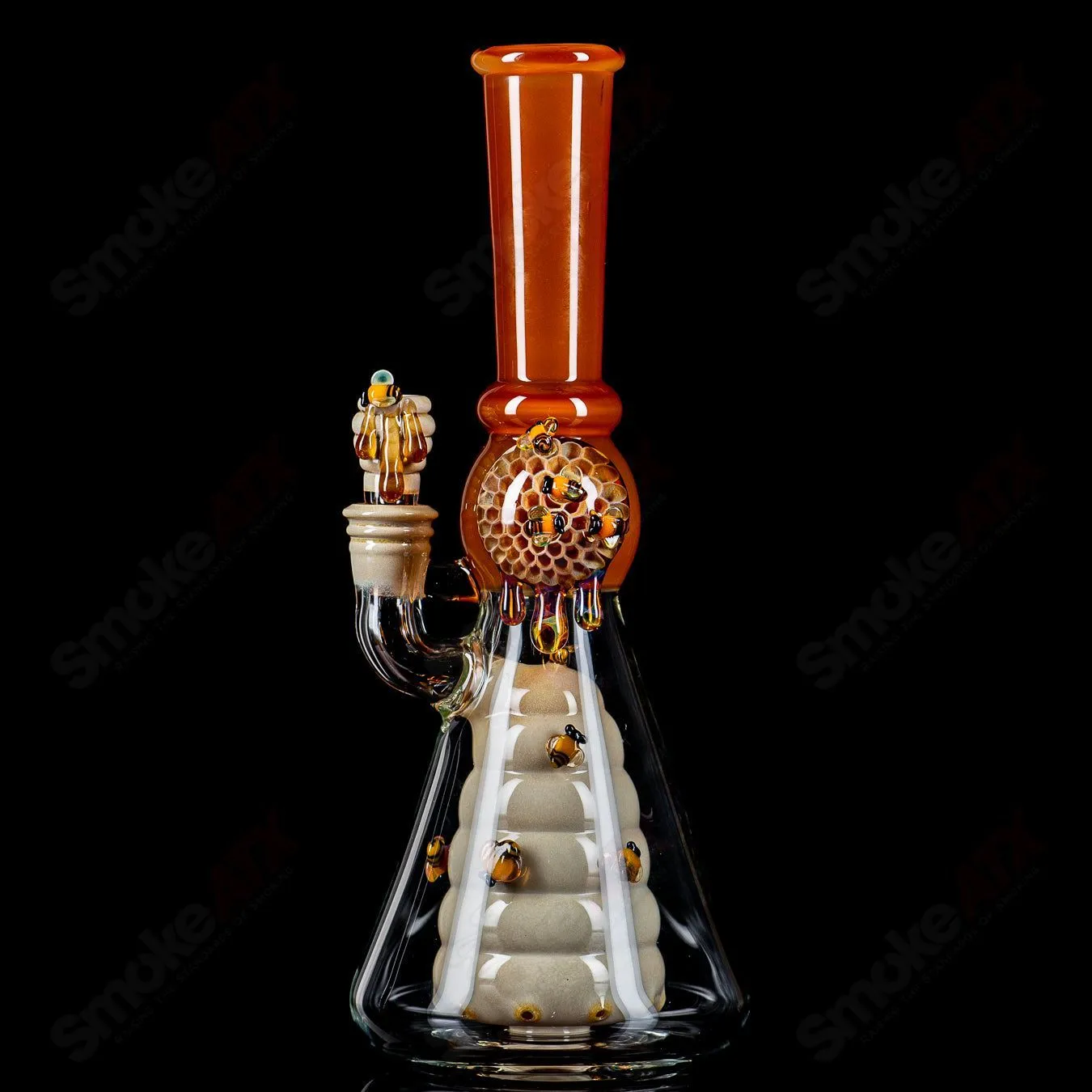 Worked Bee Hive Beaker (2024) By Joe P Glass
