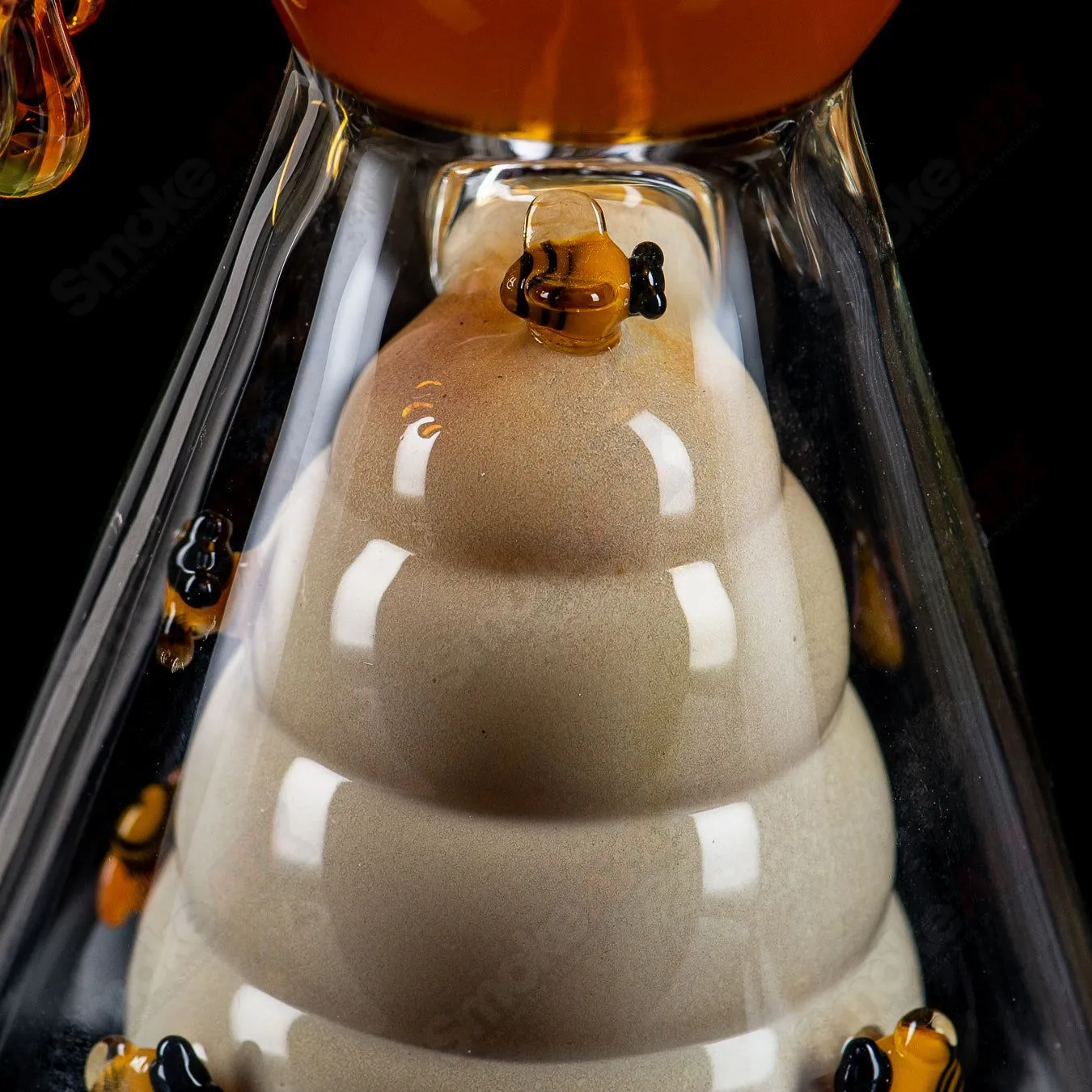 Worked Bee Hive Beaker (2024) By Joe P Glass