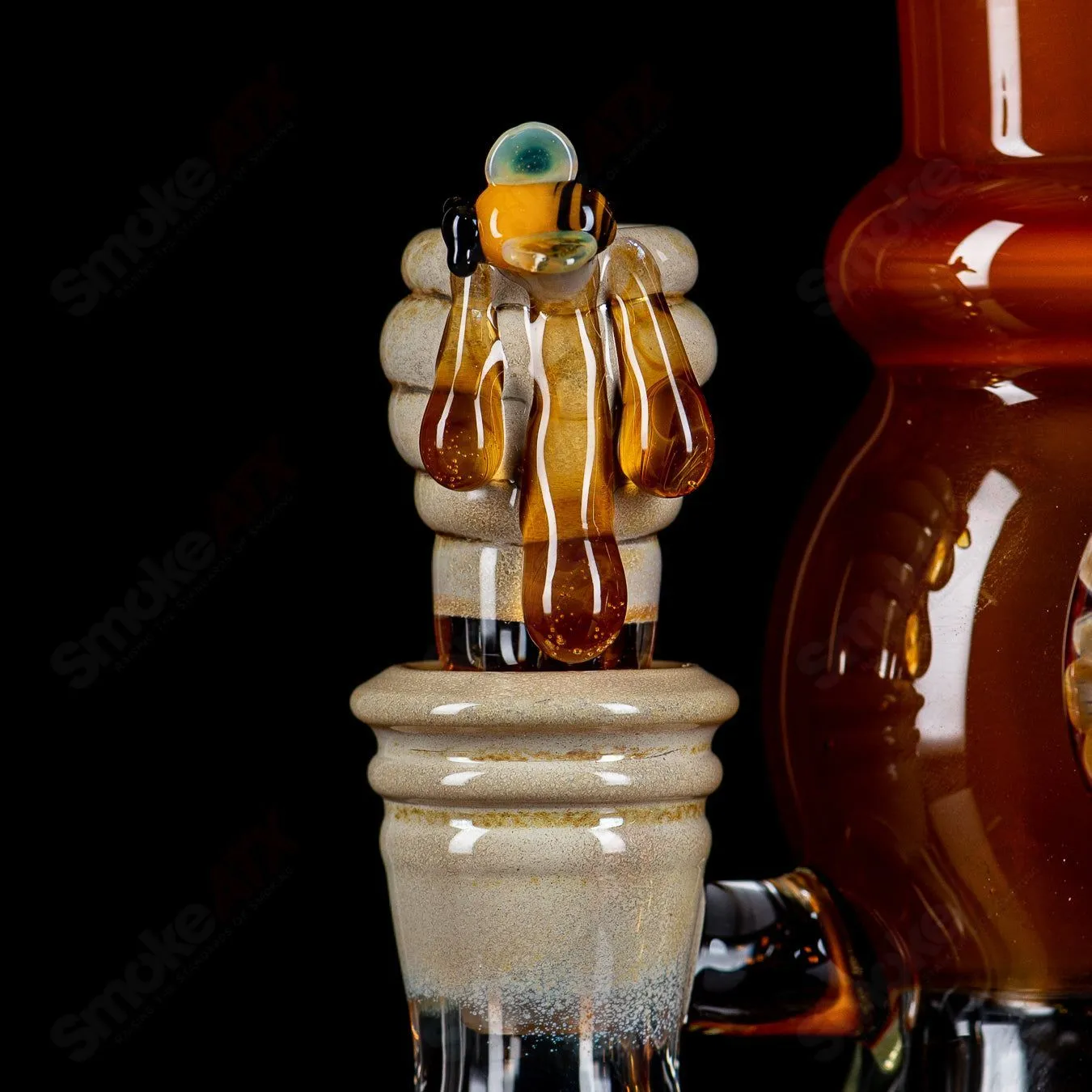 Worked Bee Hive Beaker (2024) By Joe P Glass