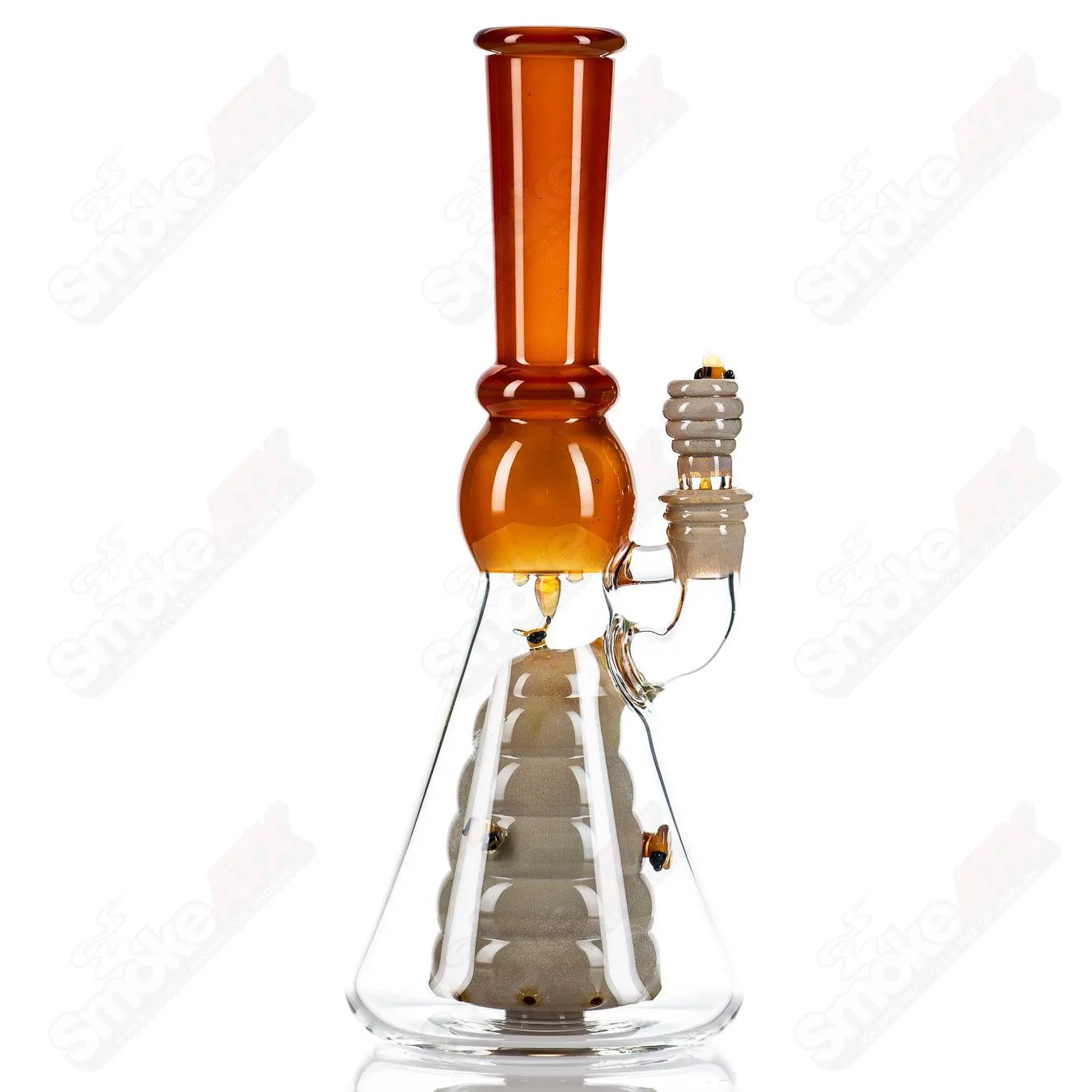 Worked Bee Hive Beaker (2024) By Joe P Glass