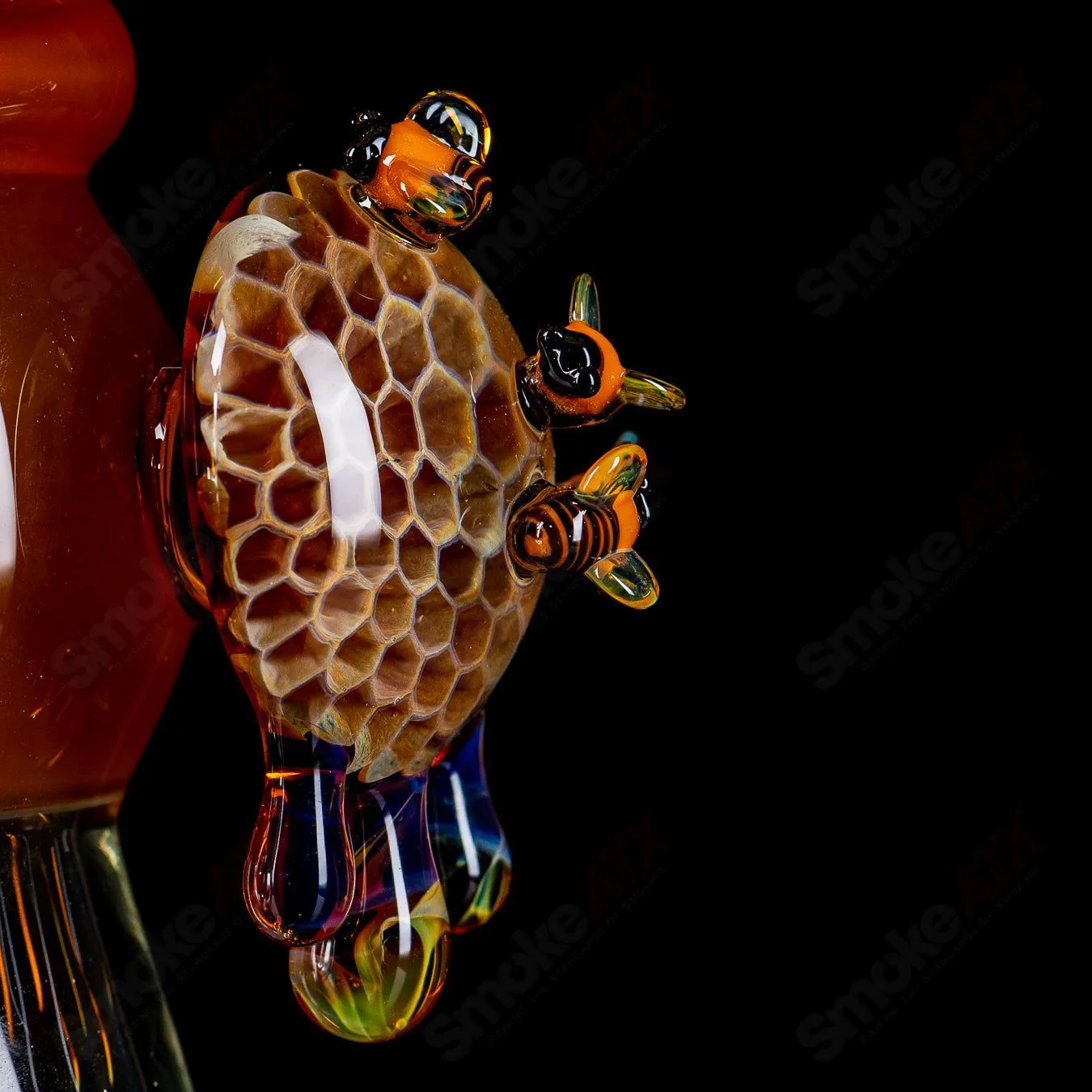 Worked Bee Hive Beaker (2024) By Joe P Glass